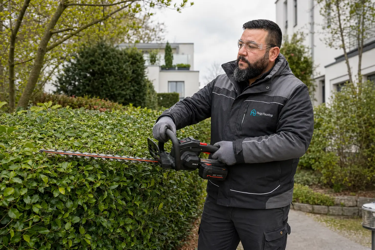 Anlage und Umgestaltung einer Gartenfläche.